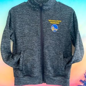 warriors jacket youth